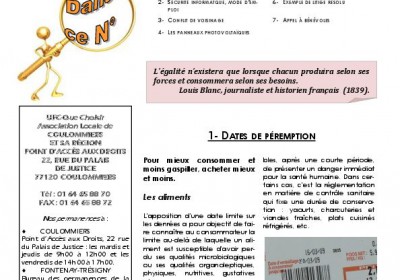 Bulletin CONSOM&VOUS N° 19