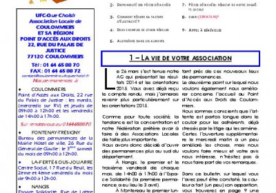 Bulletin CONSOM&VOUS N° 22