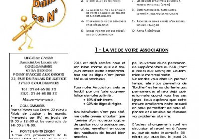 Bulletin CONSOM&VOUS N° 21
