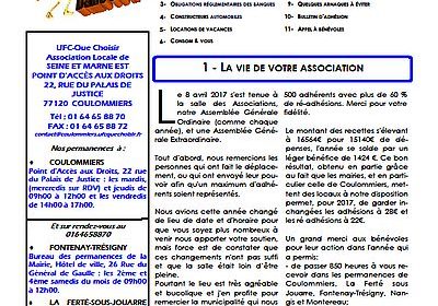 BULLETIN CONSOM&VOUS N° 30