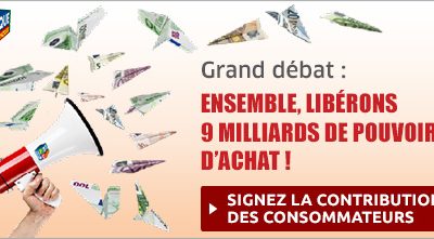 La contribution des consommateurs au Grand débat national