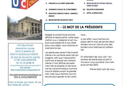 Bulletin CONSOM&VOUS N° 40