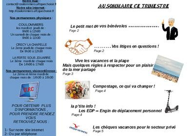 Bulletin CONSOM&VOUS N° 43