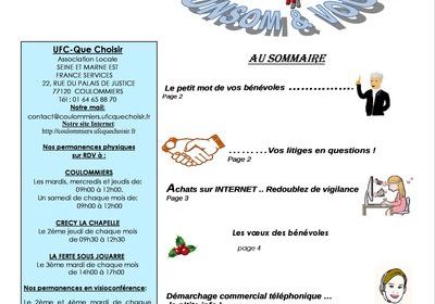 Bulletin CONSOM&VOUS N° 44