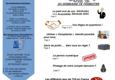 Bulletin CONSOM&VOUS N° 45