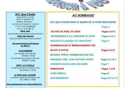 Bulletin CONSOM&VOUS N° 48